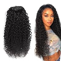 4B/4C Kinky Curly Clip in Hair Extensions for Black Women - 100% Brazilian Virgin Human Hair | Natural Afro Look Clip-Ins