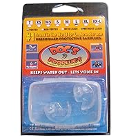 Doc's ProPlugs (pair) Clear, Vented - Small