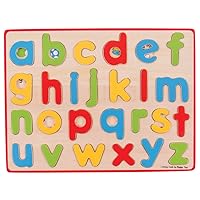 Bigjigs Toys Inset Puzzle Lowercase Alphabet
