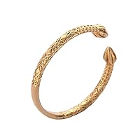 Man Jewelry Accessories Gold Color Opening Embossing Gold Bracelets Bangles for Men