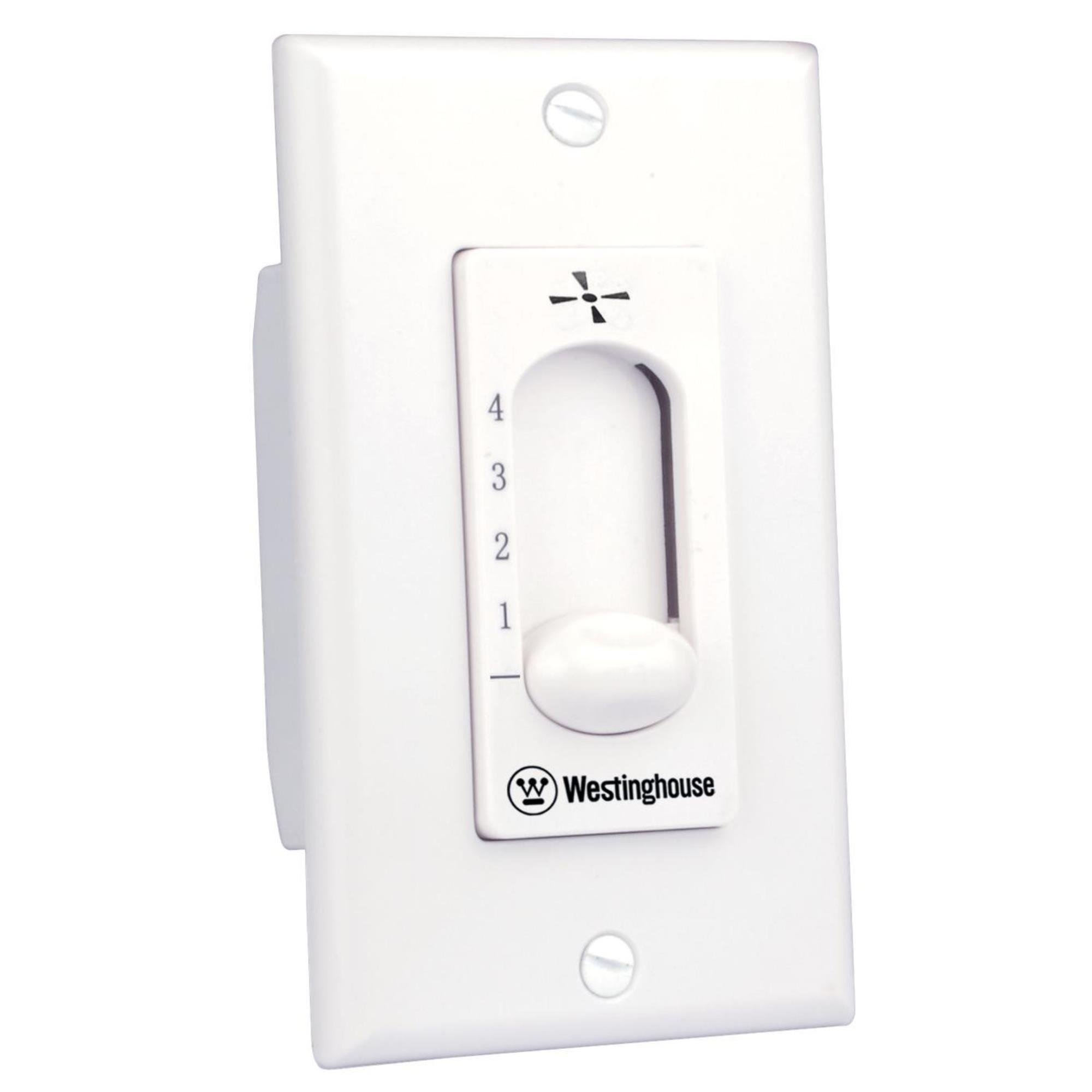 Westinghouse Lighting 7787200 Ceiling Fan Wall Control , White