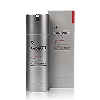RADIPAIR HOMME CONCENTRATED ALL-IN-ONE SERUM, 4.05 fl oz | Hyaluronic Acid, Hydrating & Nurturing, Korean Anti Aging Skin Care Serum for Men with Patented Raw Materials TFM Soothing effects after shave