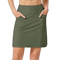 JACK SMITH Women's Athletic Skorts Skirts Sports Golf Tennis Skirts with Pockets S-3XL