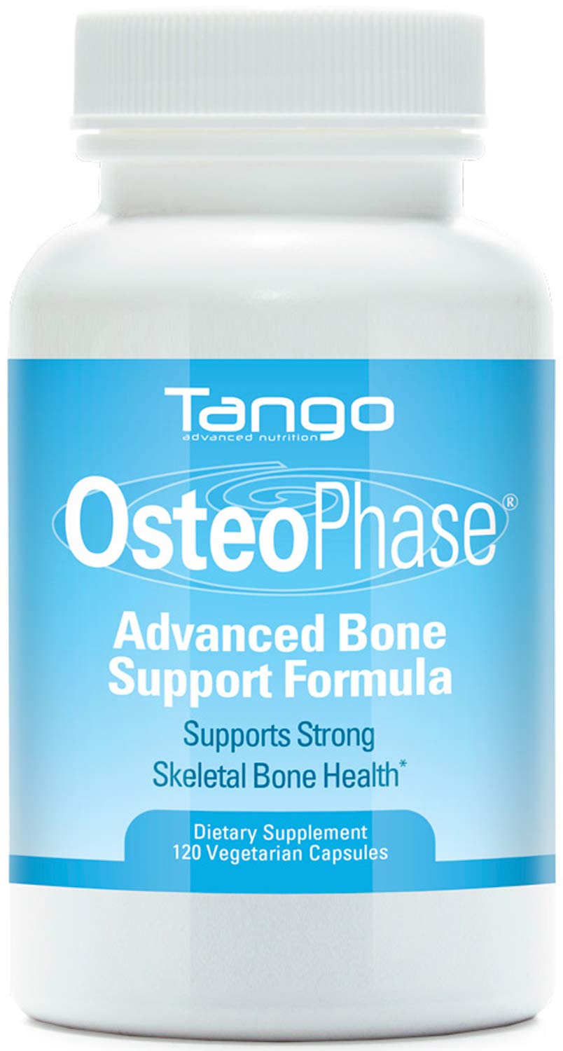 OsteoPhase Natural Herbal Bone Support Supplement Aids Calcium Regulation and Promotes Skeletal Bone Health (120 Count)