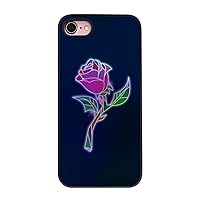 iPhone 8 / iPhone 7 Case, Twinkle Case, Stained Glass, Rose (Deep Parks Twinkle Case), iPhone Cover, 4.7 Inch