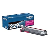 Brother Genuine TN229XXLM Magenta Super High Yield Printer Toner Cartridge - Print up to 4,000 Pages(1)