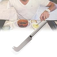 One Handed Tableware Knife for Hemiplegia Amputees Patient Elderly, Easy Grip Eating Utensil Aid for Independent Dining