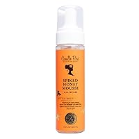 Camille Rose Spiked Honey Mousse, 4-in-1 Hair Styler with Nettle Root, to Nourish and Hydrate Strands, Define Curls, and Add shine, for All Hair Types, 8 fl oz
