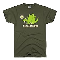 Men's Likalotapus Trex Dinosaur Funny T Shirt