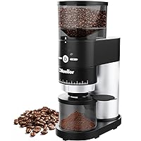 Ultra-Grind Conical Burr Grinder Professional Series, Innovative Detachable PowderBlock Grinding Chamber for Easy Cleaning and 40mm Hardened Gears for Long Life