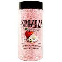 Spazazz SPZ-104 Original Crystals Container, 17-Ounce, Sweet Pea Apple Rejuvenate