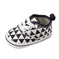 Infant Toddler Shoes Soft Sole Plaid Lace Up Casual Shoes Princess Shoes Toddler Shoes Size 1 Baby Girls Shoes