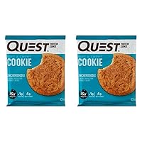Quest Nutrition Protein Cookie, Snickerdoodle 2.08oz (Pack of 2)