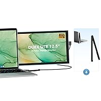 Duex Lite Portable Monitor with Levstand, Mobile Pixels 12.5