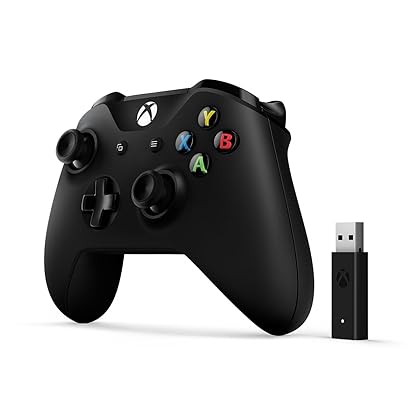 Microsoft Xbox Wireless Controller + Wireless Adapter for Windows 10