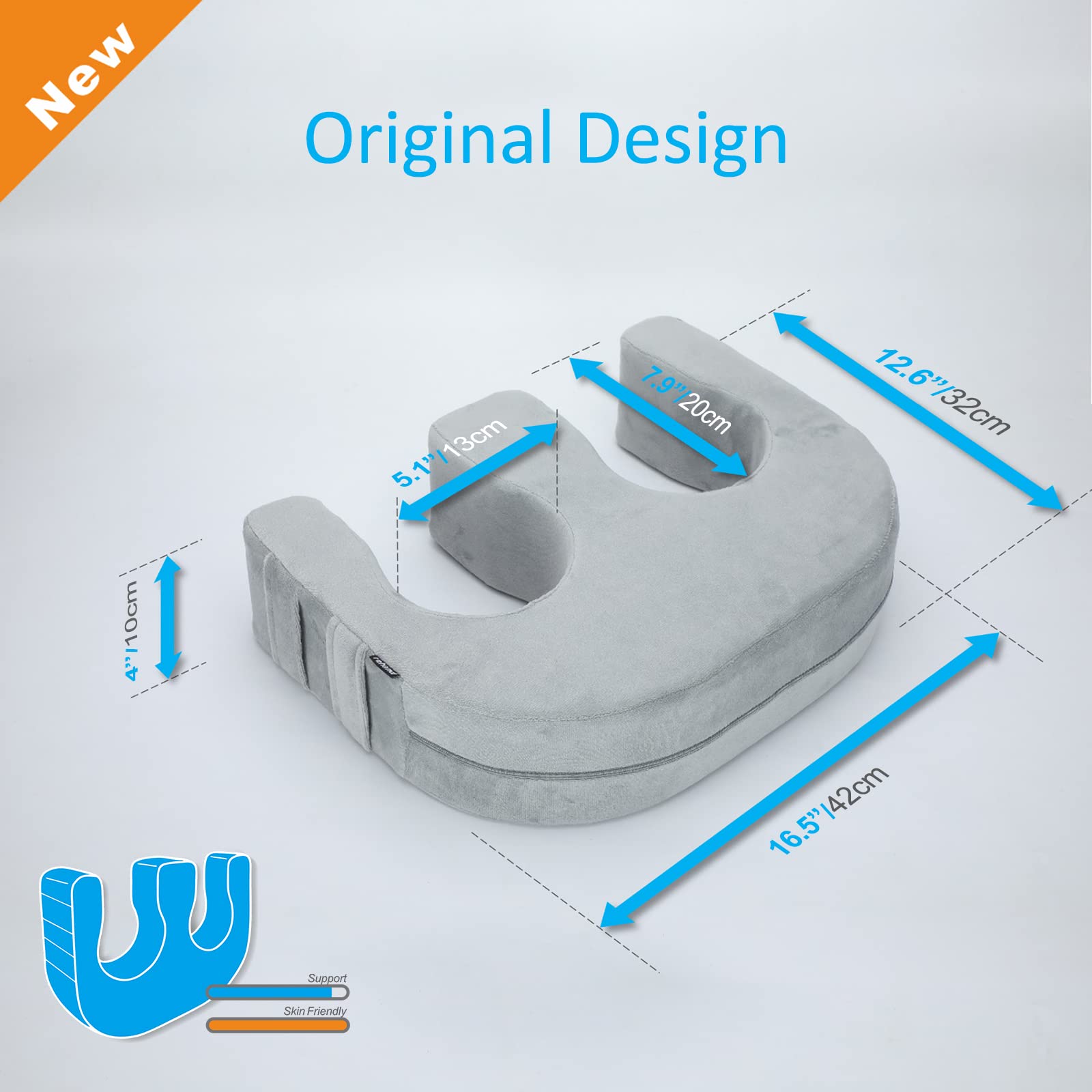 rehand Patient Turning Device, Multifunctional U-Shaped Turning Device, Anti-Decubitus Paralyzed Patient Turning Pillow, Bed Rest Nursing Tool, Help Patients Or Bedridden Elderly People Turn Over