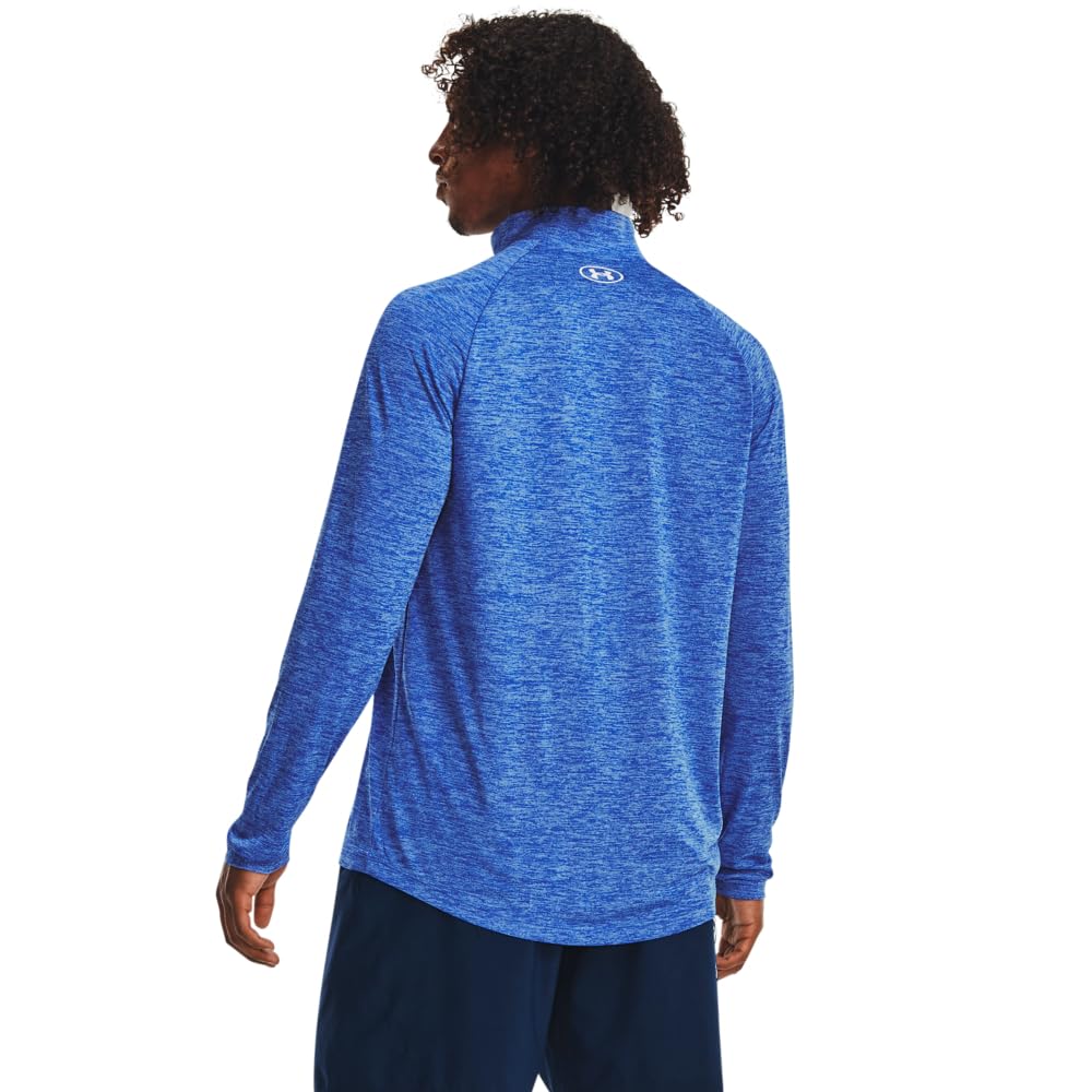 Under Armour Tech 2.0 1/2 Zip, Versatile Warm Up Top for Men, Light and Breathable Zip Up Top for Working Out Men