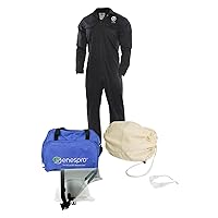 National Safety Apparel KIT2CV11NG2X ArcGuard CAT 2 Arc Flash Kit with FR Coverall (No Gloves), 12 Calorie, XX-Large, Navy