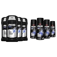 AXE Antiperspirant Deodorant for Men Phoenix 4PK 48H Sweat & Odor Protection for Long Lasting Freshness & Body Spray Deodorant For Long Lasting Odor Protection
