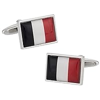 France Flag Cufflinks with Presentation Box