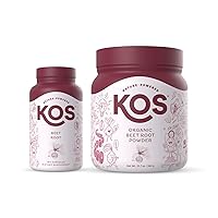 Organic Beet Root Powder + Organic Beet Root Capsules Bundle