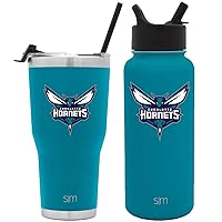 Simple Modern NBA Licensed Bundle - 30oz Cruiser Tumbler with Straw and 32oz Summit with Straw Lid
