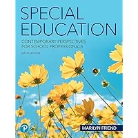 Special Education: Contemporary Perspectives for School Professionals Special Education: Contemporary Perspectives for School Professionals Kindle Paperback