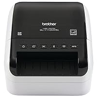 Brother QL-1110NWBC Wide Format, Postage and Barcode Professional Thermal Label Printer with Wireless Connectivity
