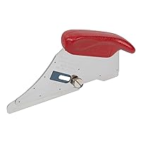 ROBERTS 10-146-3 Cushion Back Carpet Cutter with 15 Heavy Duty Slotted Blades, Red/Silver