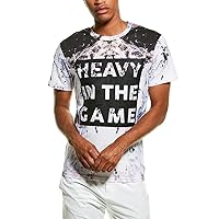 Mens Heavy in The Game Graphic T-Shirt