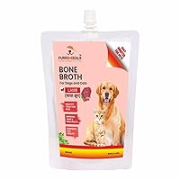 Lamb Bone Broth - Paya Soup | All Life Stages Ready to Serve I Gravy/Wet Dog Food | Treat for Dogs and Cats | 300ml x Pack of 1 | Joint Health Natural Supplement