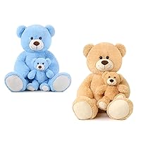 MorisMos Giant Teddy Bear Mommy and Baby Bear Plush Stuffed Animals