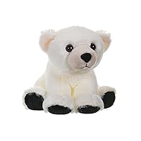 Wild Republic Polar Bear Baby Plush, Stuffed Animal, Plush Toy, Gifts for Kids, Cuddlekins 8
