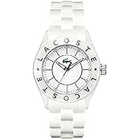 Lacoste White Silicone Ladies Watch 2000672