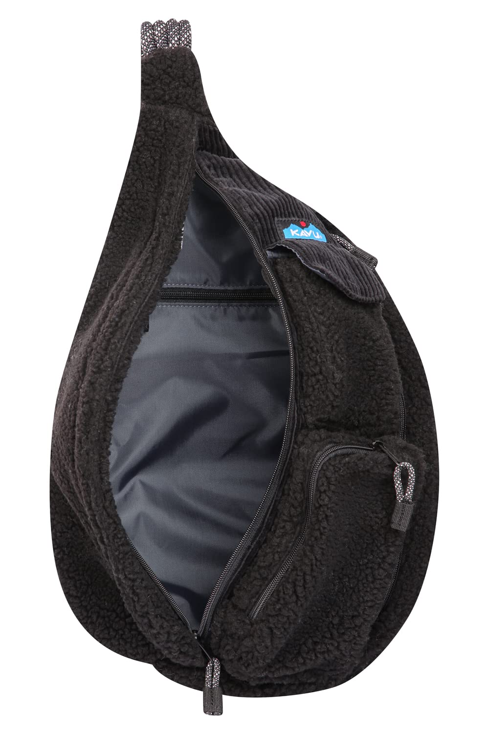 KAVU Original Rope Snug Sling Pack with Adjustable Strap - Shadow