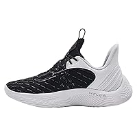 Under Armour Curry Flow 9 Team Basketball Shoes - Black - Men's Size 10 / Women's Size 11.5, Black/White