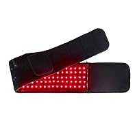 Red Light Therapy Belt Near Infrared Light Therapy Lamp for Back Pain Home Use Wearable Belt Red Light Therapy for Body Muscle Pain Elbow Joint