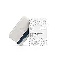 Oars + Alps Supermoisture Moisturizing Men's Bar Soap, Dermatologist Tested and Made with Clean Ingredients, TSA Approved, 1 Pack, 6 Oz