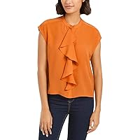 French Connection Women's Classic Crepe Light Polly Tops