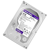 Western Digital 8TB WD Purple Surveillance Internal Hard Drive HDD - SATA 6 Gb/s, 128 MB Cache, 3.5