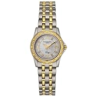 Raymond Weil Women's 5790-SPS-00995 Tango Diamond Accented 18k Gold-Plated and Stainless Steel Watch