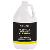 Rolite - RPAC1g Plastic and Acrylic Cleaner Spray Refill - High Shine Protectant and Polish For Nonporous Surfaces, Streak-Free Formula, For Windshields, Windows, Headlights, Retail Displays, 1 Gallon Refill, 1 Pack