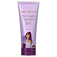 Gold Series Root Rejuvenating Conditioner with Apricot Oil & Green Tea, Moisturizes & Fortifies, for Natural, Textured, Curly, Coily Hair, Sulfate Free, 11.1 Fl Oz