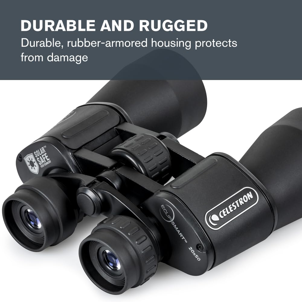 EclipSmart 20x50 Solar Binoculars