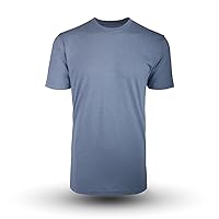 Fresh Clean Threads Mens Crew Neck T-Shirt - Pre Shrunk Soft Fitted Premium Tee - Men’s T-Shirts Cotton Poly