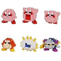 nanoblock - Kirby (Box of 6) [Kirby], nanoblock Mininano Series Building Kit