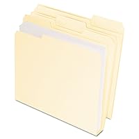 Pendaflex Double Stuff File Folders, Letter Size, Manila, 50 per Box (54459EE)