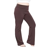 STRETCH IS COMFORT Women’s and Plus High Waist Ultra Flex Bootcut Yoga Pants