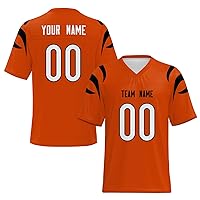 Custom Football Jersey Personalized Team Name Number Sport Shirts Customized Football Jerseys for Men Women Kids