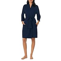 Nautica Women's Sleepwear Cotton Jersey Knit Robe (Regular and Plus Size)